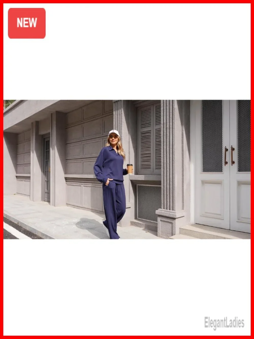 2 Piece Lounge Sets for Women Matching Sweatshirt Sweatpants Tracksuit